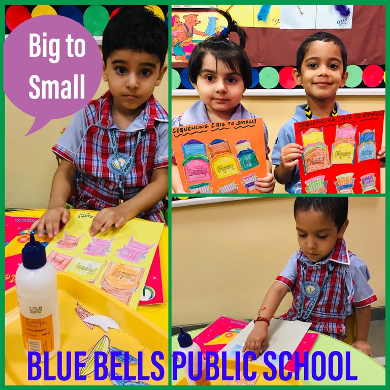 “Sequencing activity – BIG TO SMALL”